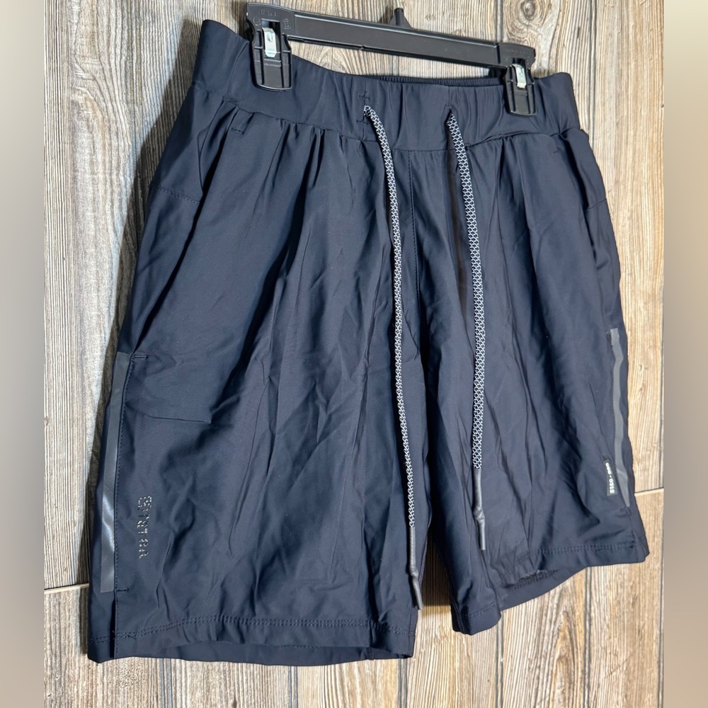 ASRV Black Men's Shorts